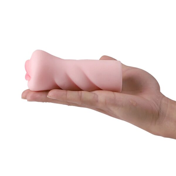 Silicone Aircraft Cup Realistic Deep Throat Male Masturbator Cup Artificial Vagina Mouth Anal Oral Sex Erotic Toy Sex Toys Men