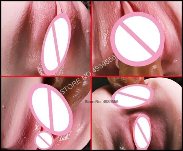 Rubber Vagina Artificial 18 Wank Male Masturbrator Men's Masturbation Sextoy Sex Toy for Man Adult Realistic Silicone Vaginas