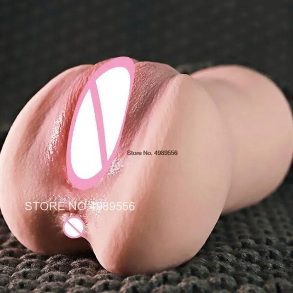 Rubber Vagina Artificial 18 Wank Male Masturbrator Men's Masturbation Sextoy Sex Toy for Man Adult Realistic Silicone Vaginas