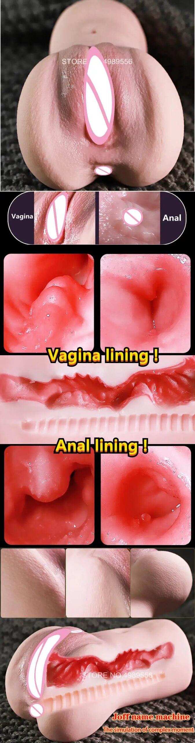 Rubber Vagina Artificial 18 Wank Male Masturbrator Men's Masturbation Sextoy Sex Toy for Man Adult Realistic Silicone Vaginas