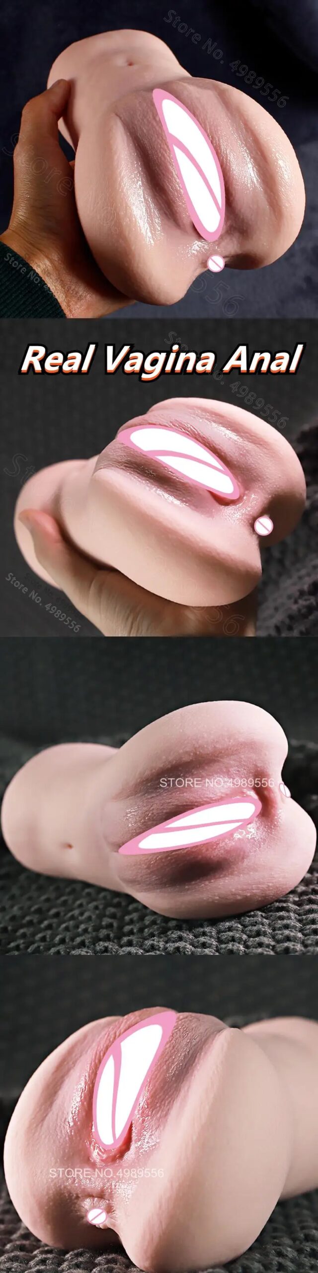 Rubber Vagina Artificial 18 Wank Male Masturbrator Men's Masturbation Sextoy Sex Toy for Man Adult Realistic Silicone Vaginas