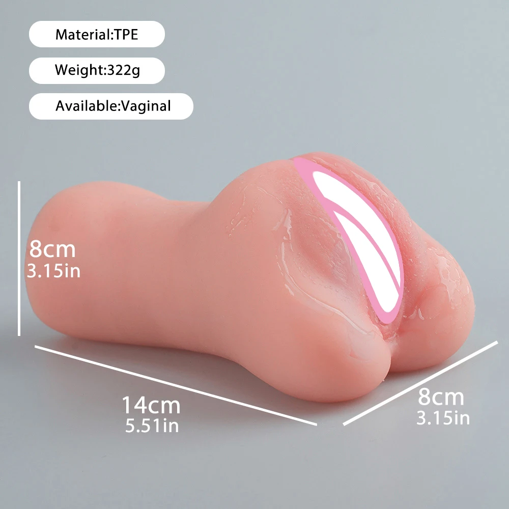 Rubber Vagina Artificial 18 Wank Male Masturbrator Men's Masturbation Sextoy Sex Toy for Man Adult Realistic Silicone Vaginas