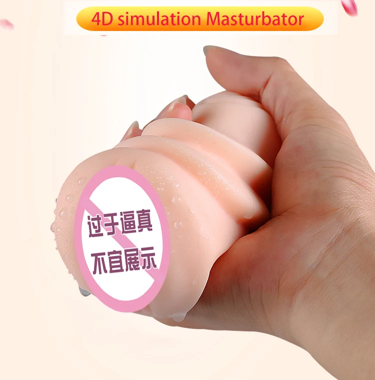 Male Masturbaters Realistic Silicone Vagina Anal Pocket Pusssy Real Silicone Male Masturbator Pocket Vagina Sex Toys For Men