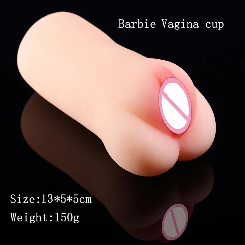 Male Masturbaters Realistic Silicone Vagina Anal Pocket Pusssy Real Silicone Male Masturbator Pocket Vagina Sex Toys For Men
