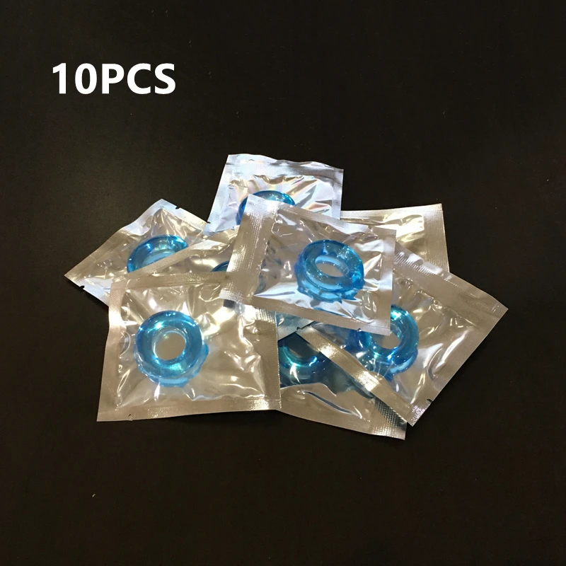 10/5Pcs Silicone Durable Penis Ring Adult Men Ejaculation Delay Cock Rubber Rings Penis Enlargement Sex Toys For Male Sex Ring