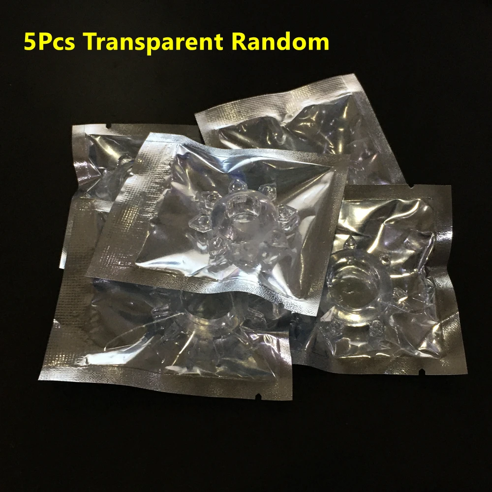 10/5Pcs Silicone Durable Penis Ring Adult Men Ejaculation Delay Cock Rubber Rings Penis Enlargement Sex Toys For Male Sex Ring