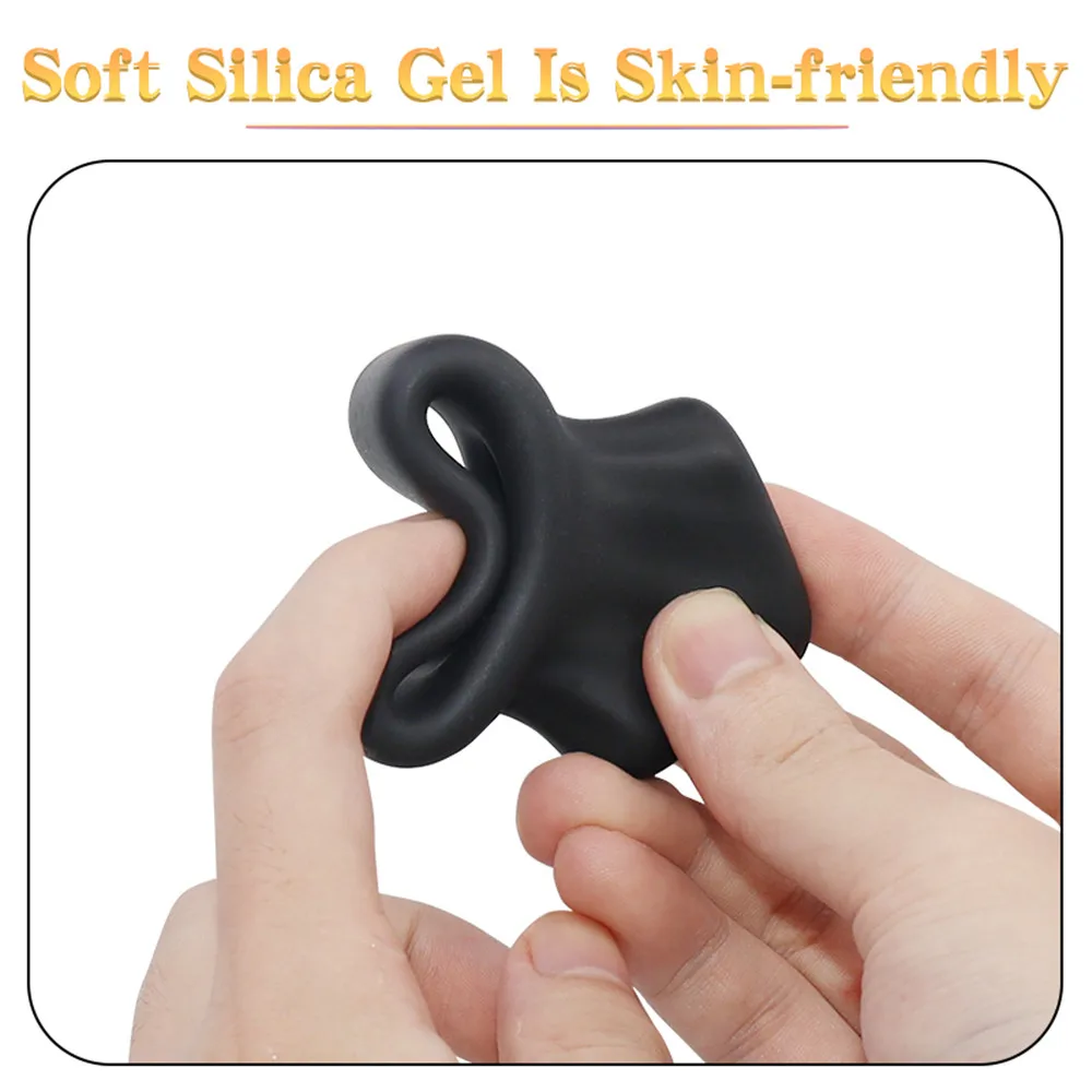 Reusable Penis Ring Scrotum Bondage Cock Ring Sex Toys For Men Chastity Cage Testicle Bondage Lock Ring Adult Sex Product Shop Reusable Penis Ring Scrotum Bondage Cock Ring Sex Toys For Men Chastity Cage Testicle Bondage Lock Ring Adult Sex Product Shop