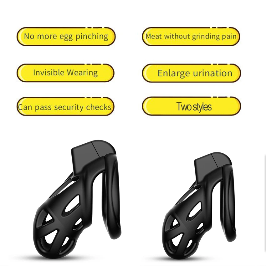 Male Chastity Device Cobra Cock Cage With 3 Penis Cock Ring Sleeve Lock Penis Cage Bondage Belt Fetish Sex Toys For Men Cockring