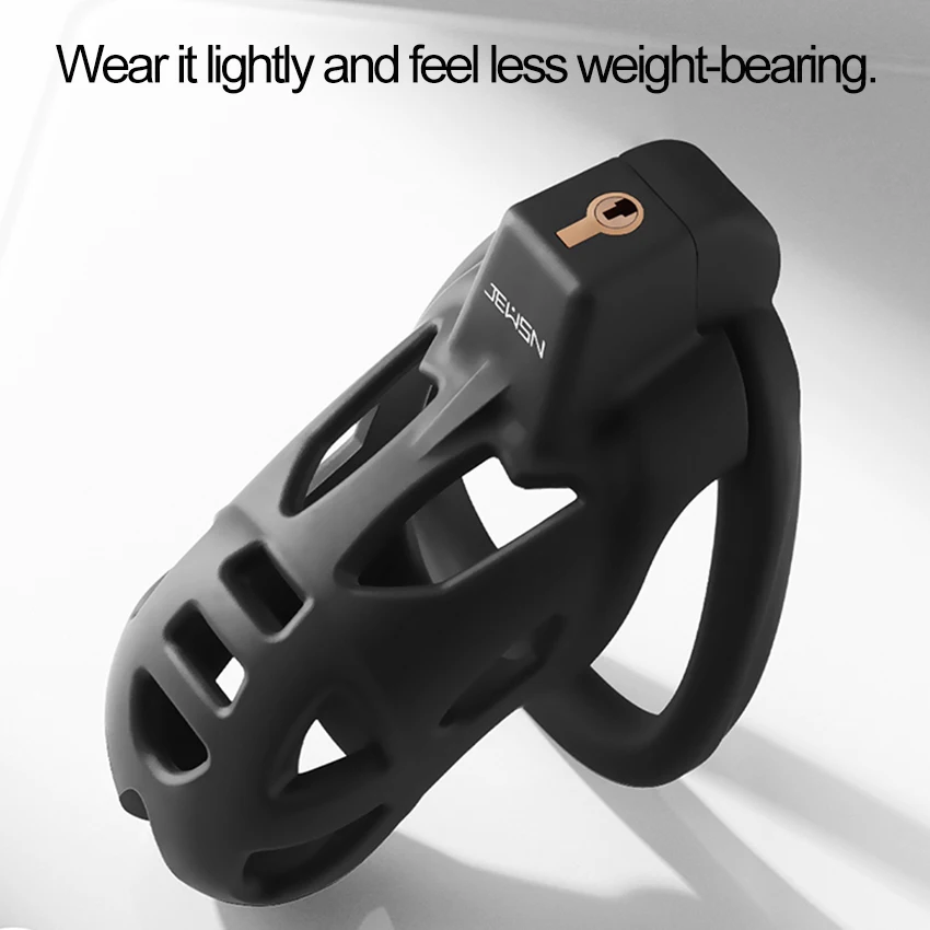 Male Chastity Device Cobra Cock Cage With 3 Penis Cock Ring Sleeve Lock Penis Cage Bondage Belt Fetish Sex Toys For Men Cockring