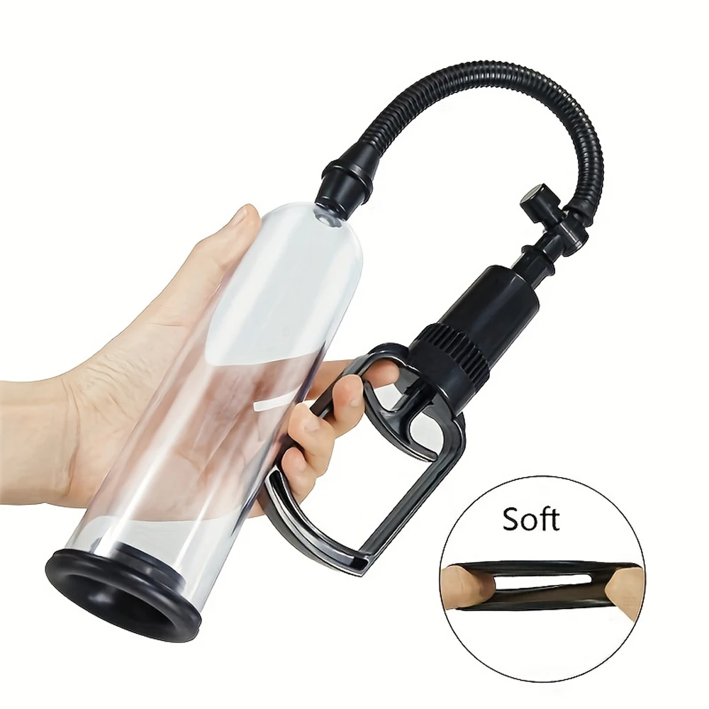 Male Penis Pump Manual Penis Enlarger Enhancement Erection SexToys For Man Vacuum Pump Big Dick Trainer Male Lasting Masturbator Male Penis Pump Manual Penis Enlarger Enhancement Erection SexToys For Man Vacuum Pump Big Dick Trainer Male Lasting Masturbator