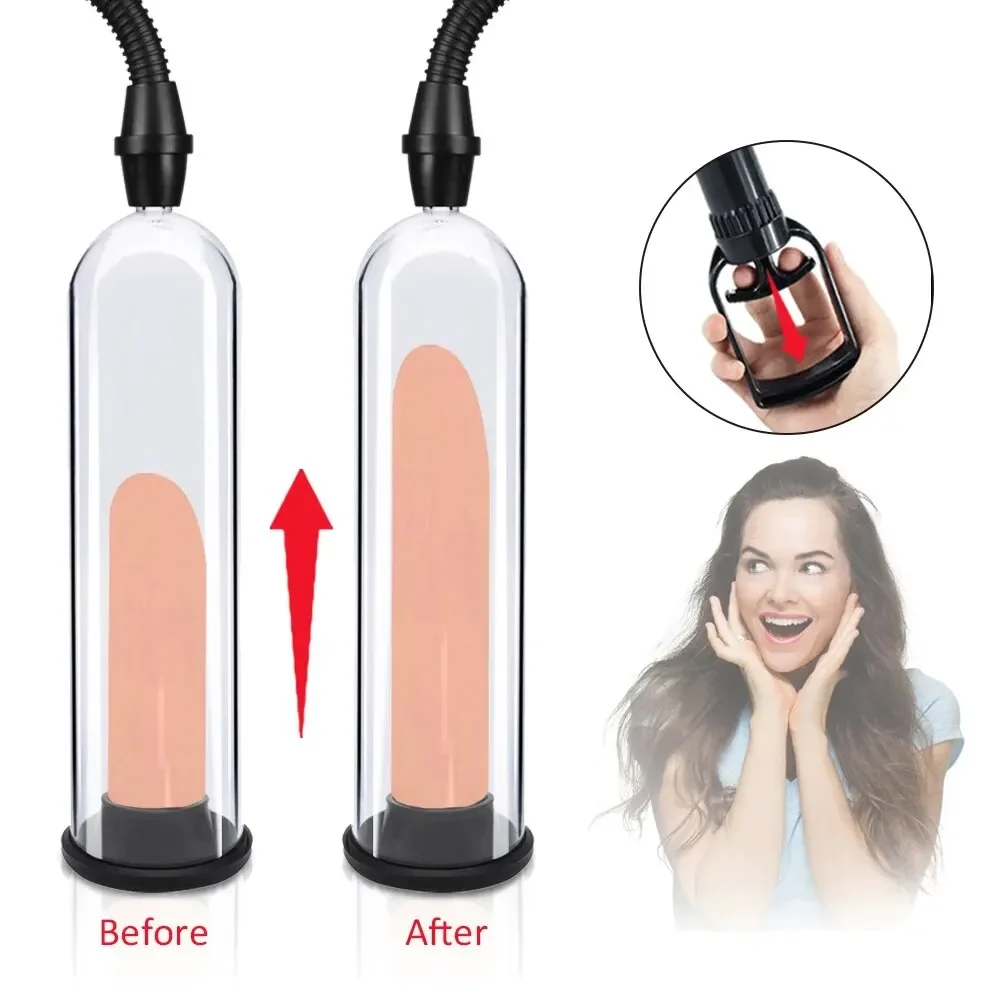 Male Penis Pump Manual Penis Enlarger Enhancement Erection SexToys For Man Vacuum Pump Big Dick Trainer Male Lasting Masturbator Male Penis Pump Manual Penis Enlarger Enhancement Erection SexToys For Man Vacuum Pump Big Dick Trainer Male Lasting Masturbator