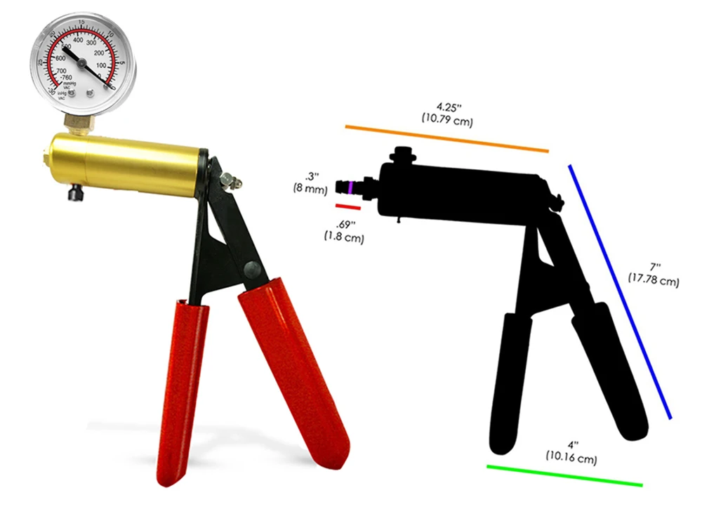 Acrylic Penis Pump Manual Penis Enlarger Sex Toy For Men Vacuum Pump Male Masturbation Penis Extender Trainer Adults Sex Product