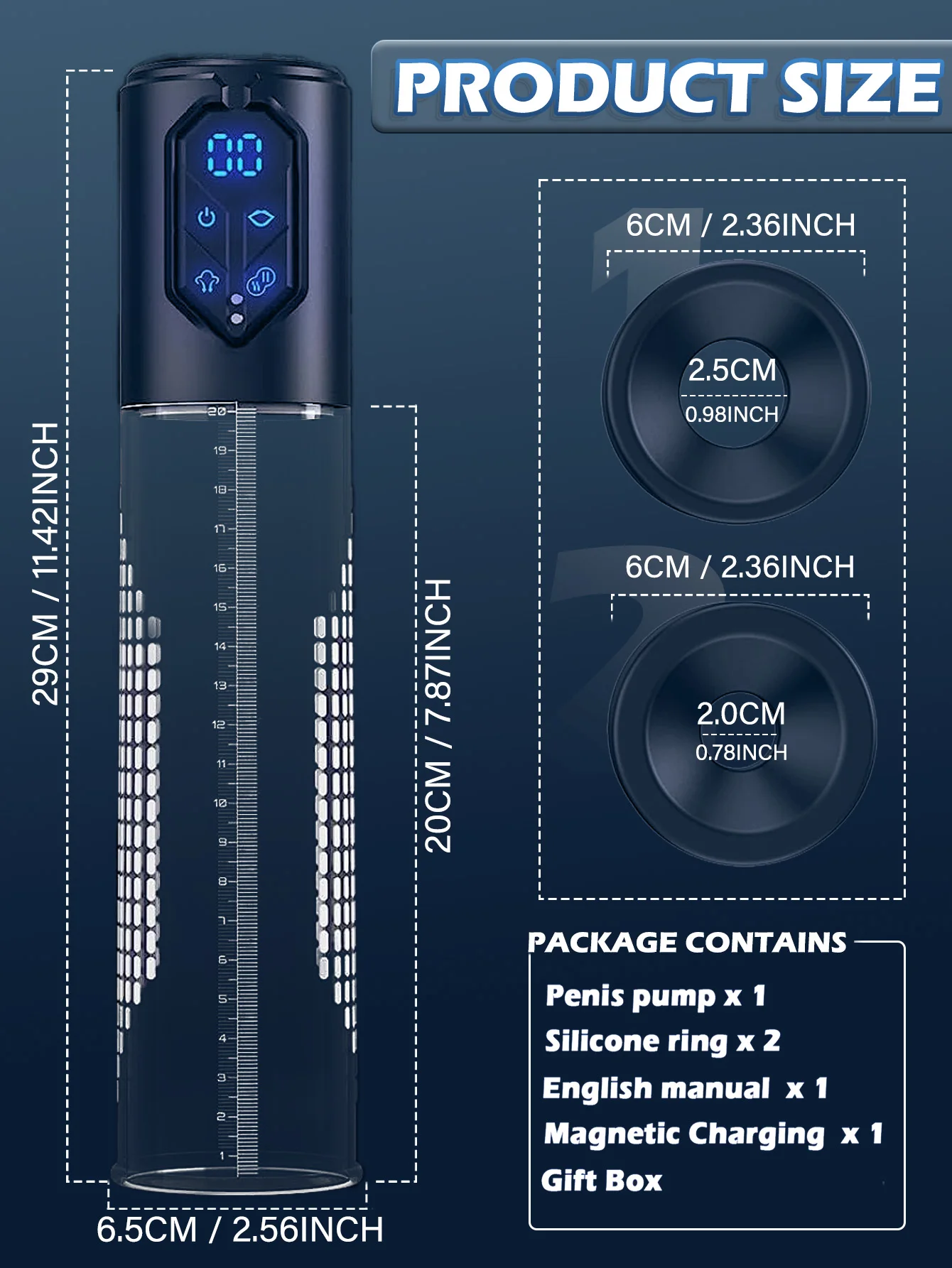 Electric Penis Pump Sex Toys for Men Penis Extension Automatic IPX7 Penis Water Pump Penis Enlargement Dick Erection Penis Train