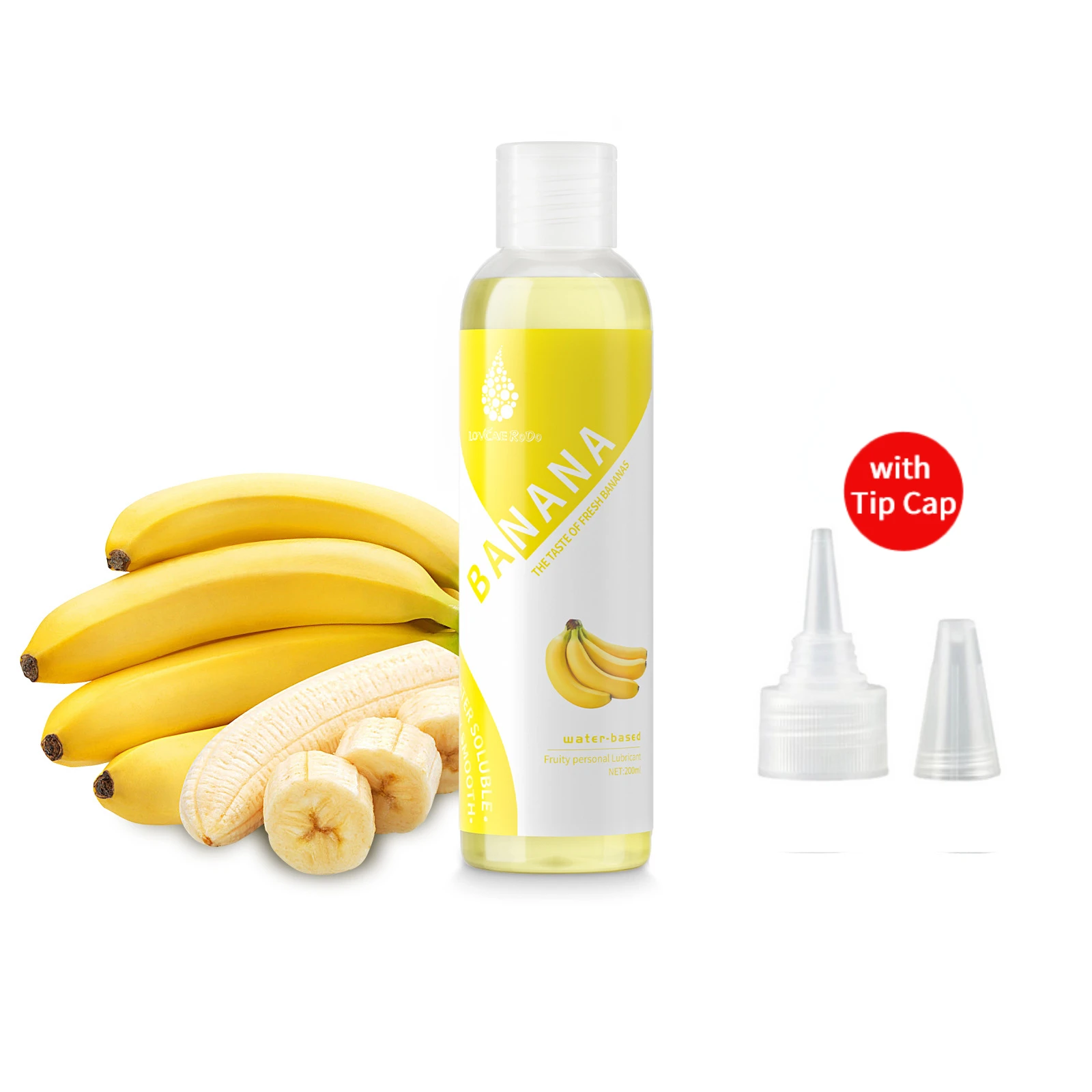 200ML Fruity Flavor Lubricant Water Based Lubricant Gel for Adults Anal Vagina Sex Couple Lube Licking Lubricating Oil Oral Sex
