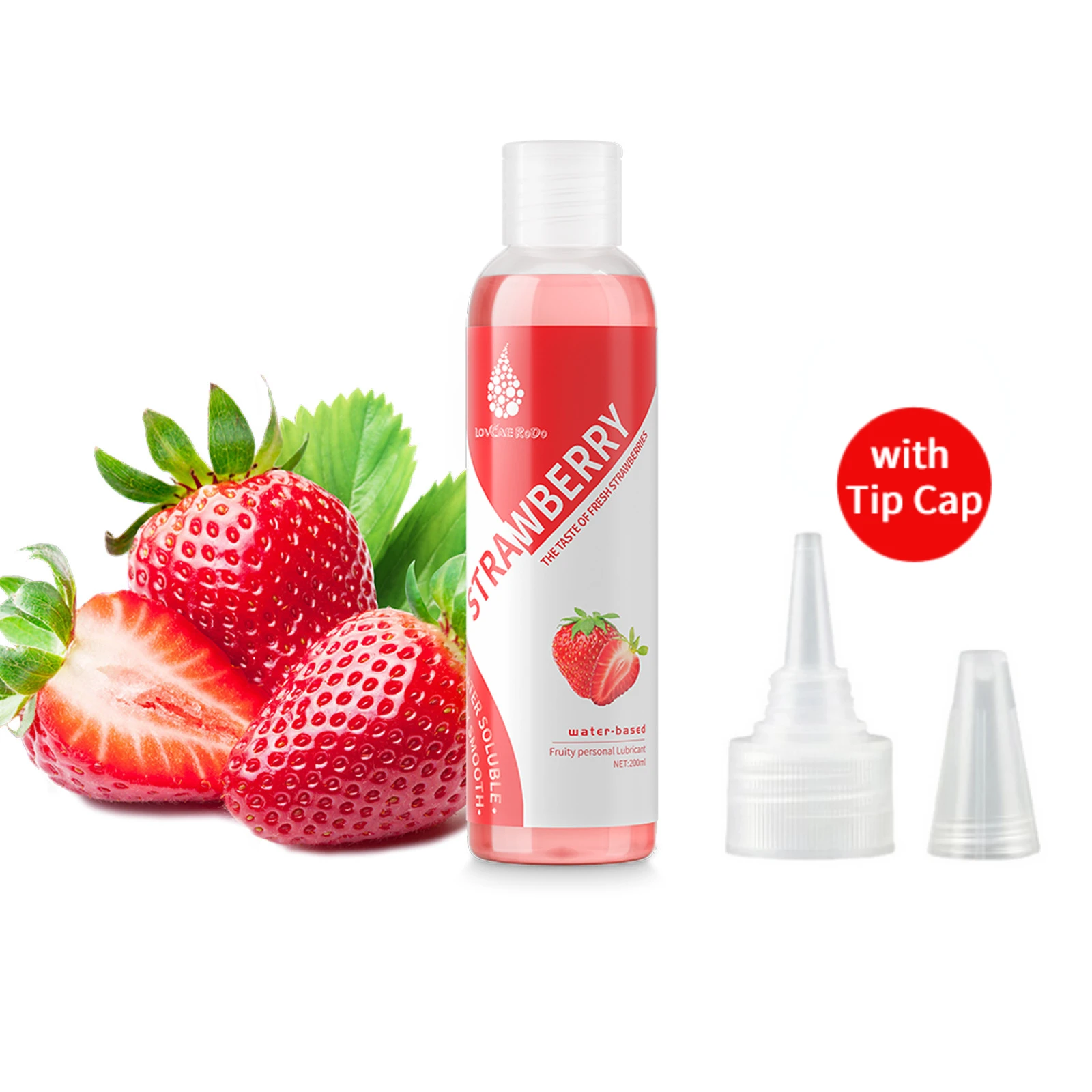 200ML Fruity Flavor Lubricant Water Based Lubricant Gel for Adults Anal Vagina Sex Couple Lube Licking Lubricating Oil Oral Sex