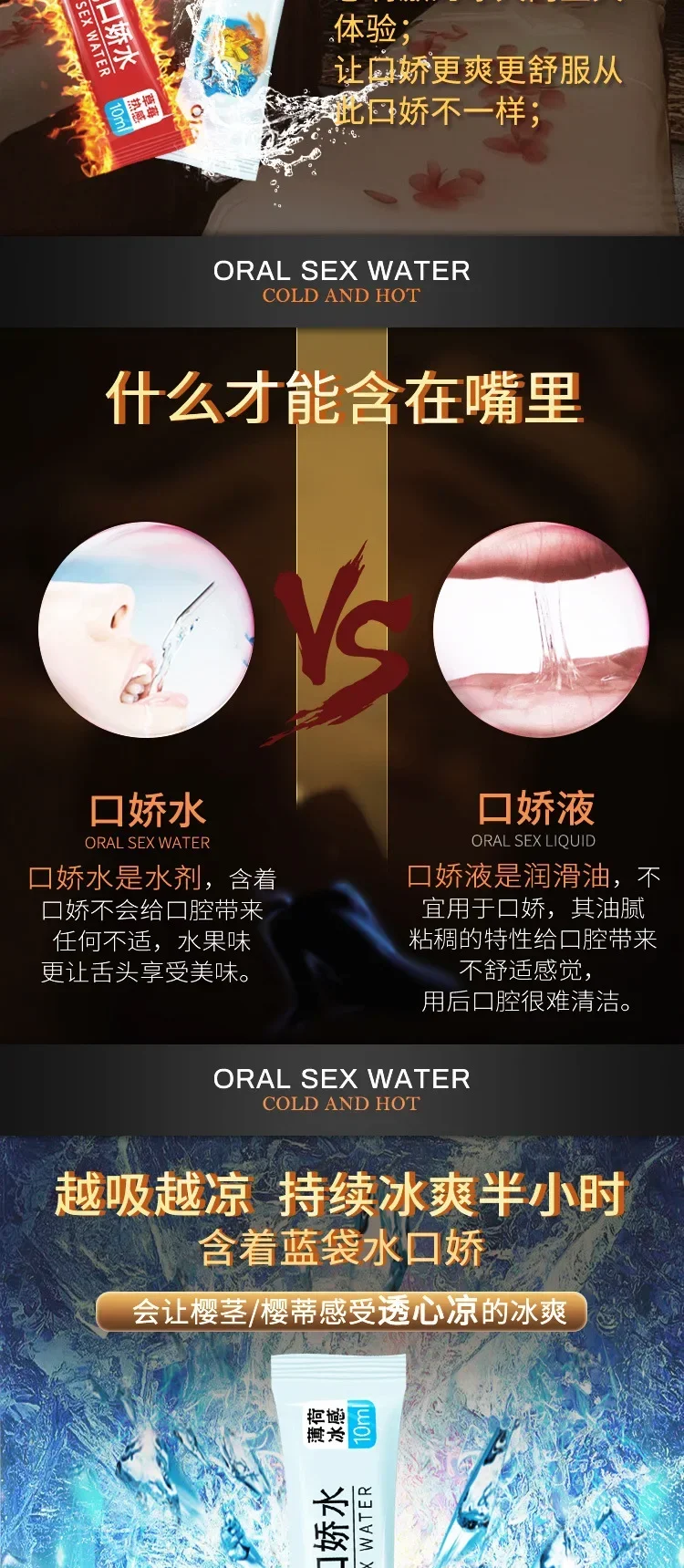 Olo Oral Water Blowjob Edible Lubricant Strawberry Flavor Flirt Exciting Lubricants Toys For Women Men Couples Shop