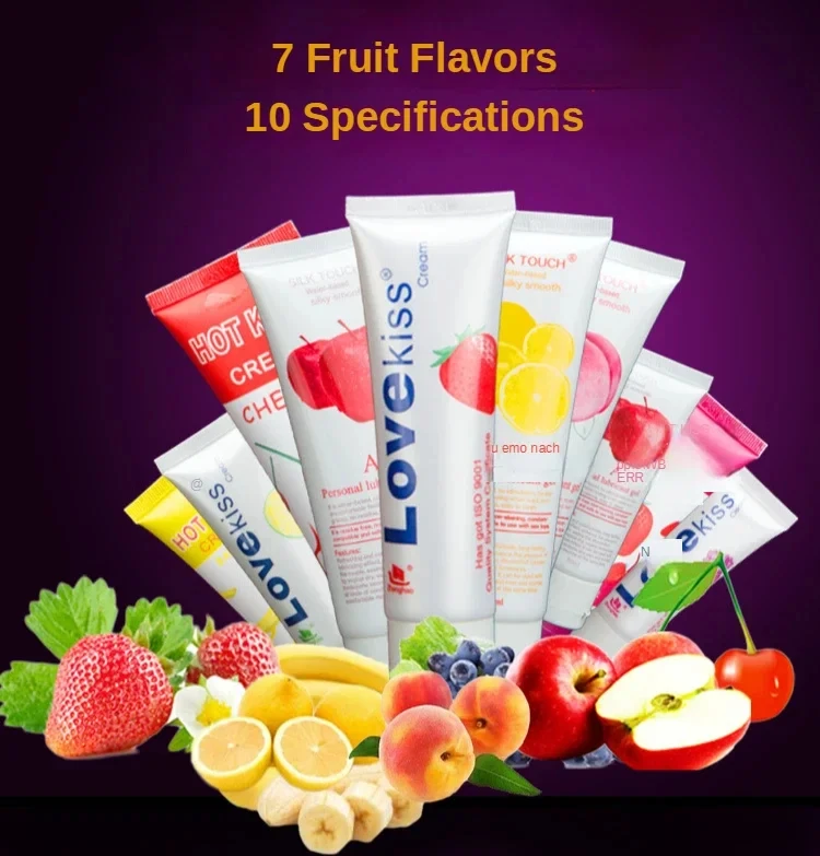 2 Pcs Body Lubricants Fruit-flavored Water-soluble Body Lubricant Oral Fruity Essential Oil Adult Products For Couple