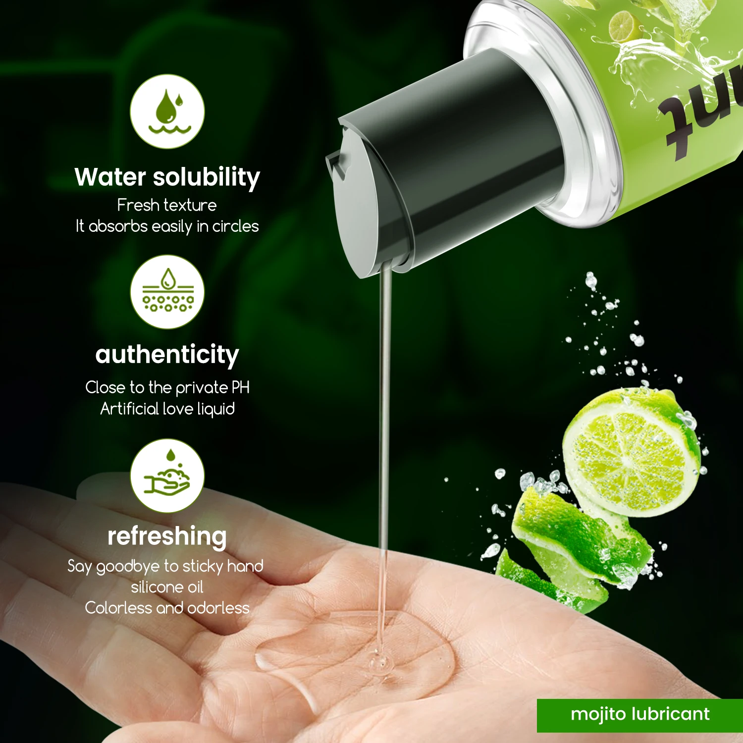 Intimate mojito Flavor Lubricant Pleasure Body Erotic Oil Lubricant Adult Sex Supplies flirting for couples 200ml Intimate mojito Flavor Lubricant Pleasure Body Erotic Oil Lubricant Adult Sex Supplies flirting for couples 200ml