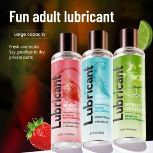 Intimate mojito Flavor Lubricant Pleasure Body Erotic Oil Lubricant Adult Sex Supplies flirting for couples 200ml
