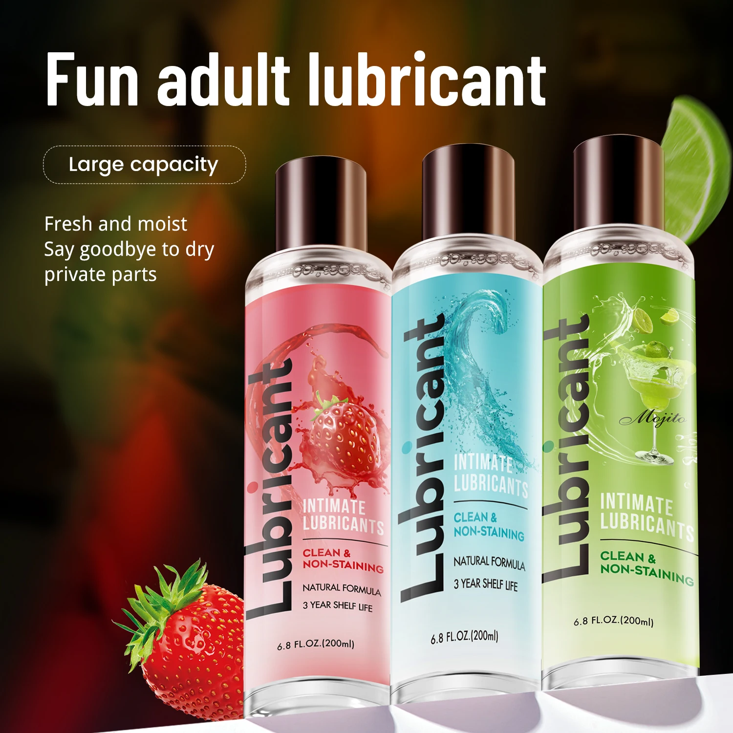 Intimate mojito Flavor Lubricant Pleasure Body Erotic Oil Lubricant Adult Sex Supplies flirting for couples 200ml Intimate mojito Flavor Lubricant Pleasure Body Erotic Oil Lubricant Adult Sex Supplies flirting for couples 200ml