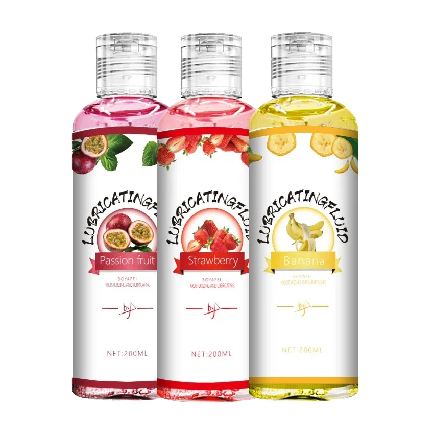Sex Lubricant Fruit Flavor Sex Gel Anal Sexual Personal Lube Oil Oral Natural Feeling Lubricants for Adult Products 18+ Sex Toys