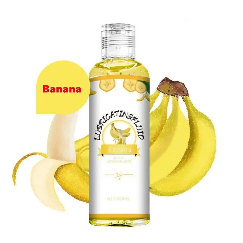 Sex Lubricant Fruit Flavor Sex Gel Anal Sexual Personal Lube Oil Oral Natural Feeling Lubricants for Adult Products 18+ Sex Toys
