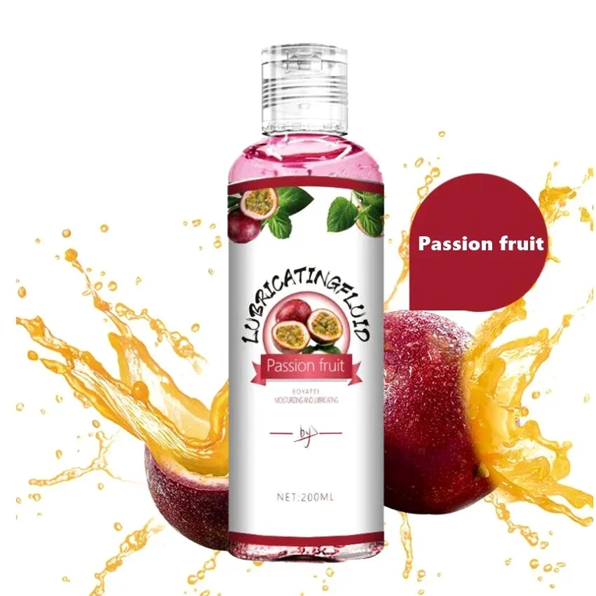 Sex Lubricant Fruit Flavor Sex Gel Anal Sexual Personal Lube Oil Oral Natural Feeling Lubricants for Adult Products 18+ Sex Toys