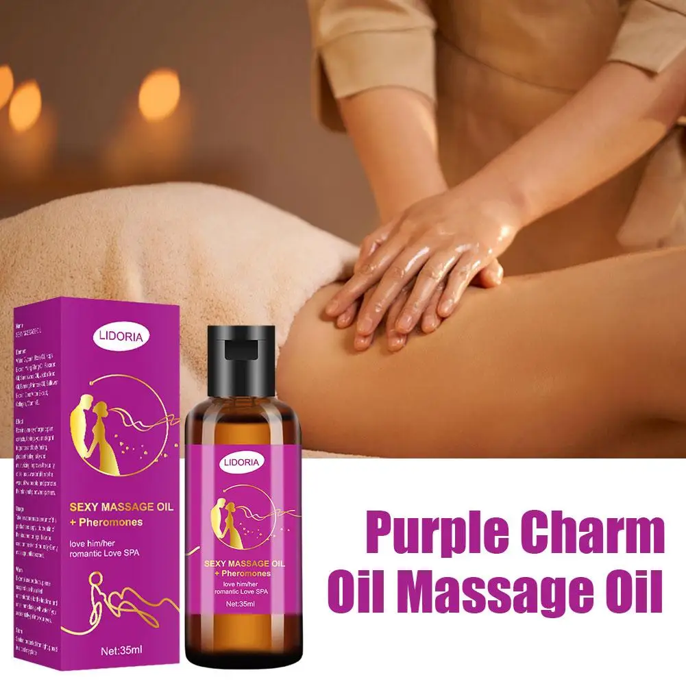 Sexy Men Women Massage Essential Oil SPA Natural Pheromone Attraction Romantic Relax Moisturizing Enhance Stress Skin Care 35ml