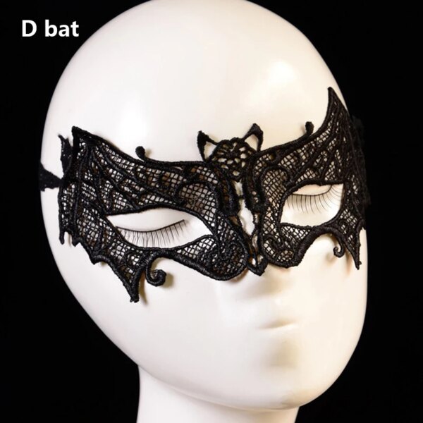 Sexy Mask Blinder Blindfold Erotic Fetish Bdsm Slave Restraint Adult Game Sex Toy Product For Women Lady Black Lace Mask