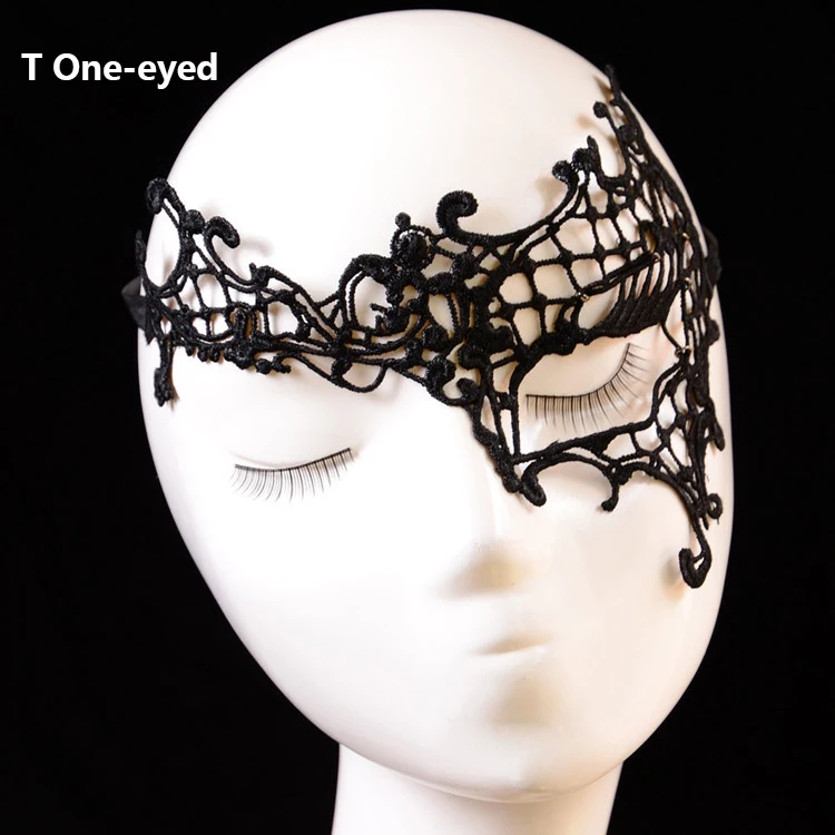 Samox Sexy Mask Blinder Blindfold Erotic Fetish Bdsm Slave Restraint Adult Game Sex Toy Product For Women Lady Black Lace Mask