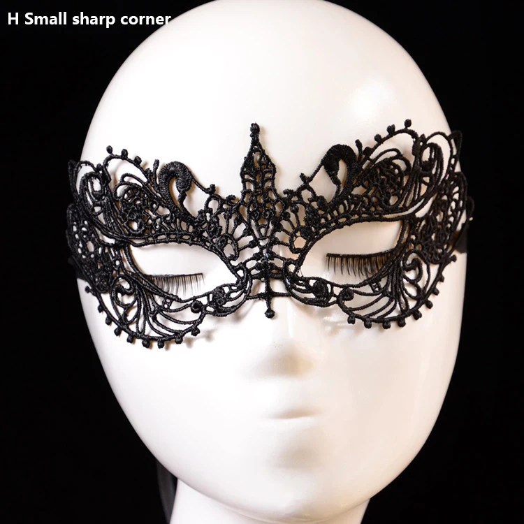 Samox Sexy Mask Blinder Blindfold Erotic Fetish Bdsm Slave Restraint Adult Game Sex Toy Product For Women Lady Black Lace Mask