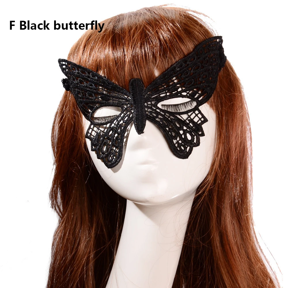 Samox Sexy Mask Blinder Blindfold Erotic Fetish Bdsm Slave Restraint Adult Game Sex Toy Product For Women Lady Black Lace Mask