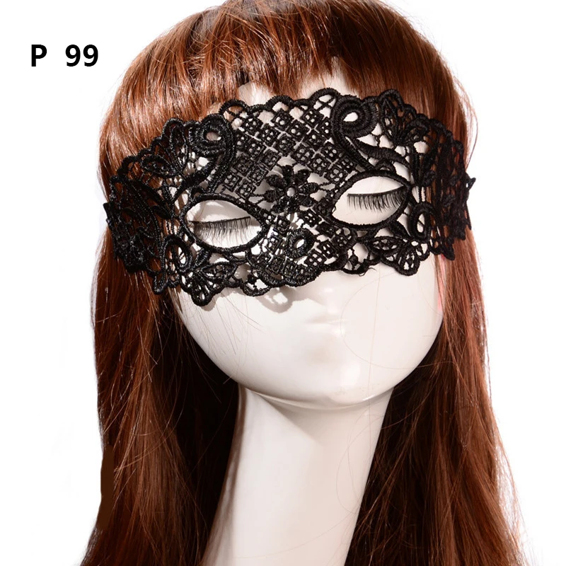 Samox Sexy Mask Blinder Blindfold Erotic Fetish Bdsm Slave Restraint Adult Game Sex Toy Product For Women Lady Black Lace Mask