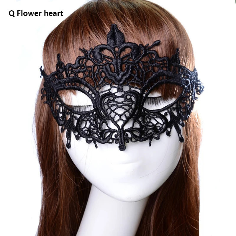 Samox Sexy Mask Blinder Blindfold Erotic Fetish Bdsm Slave Restraint Adult Game Sex Toy Product For Women Lady Black Lace Mask
