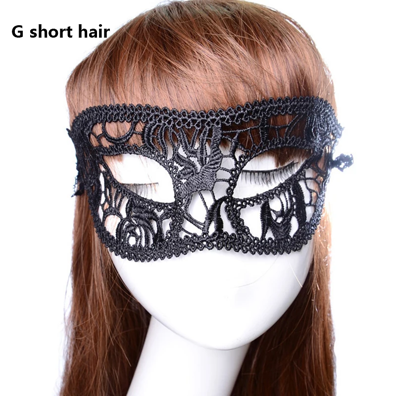 Samox Sexy Mask Blinder Blindfold Erotic Fetish Bdsm Slave Restraint Adult Game Sex Toy Product For Women Lady Black Lace Mask