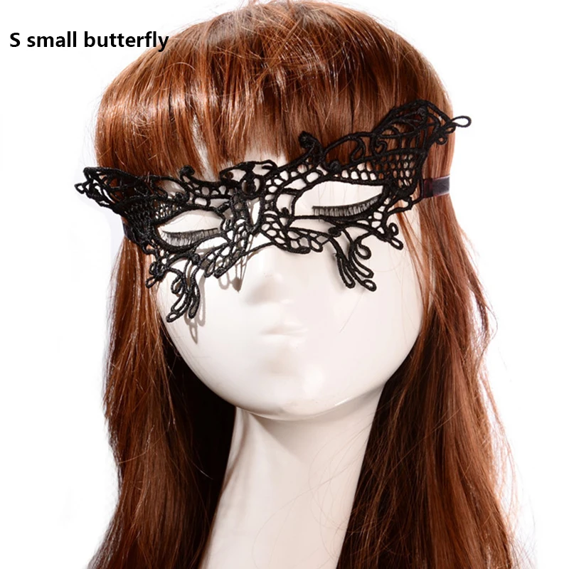 Samox Sexy Mask Blinder Blindfold Erotic Fetish Bdsm Slave Restraint Adult Game Sex Toy Product For Women Lady Black Lace Mask
