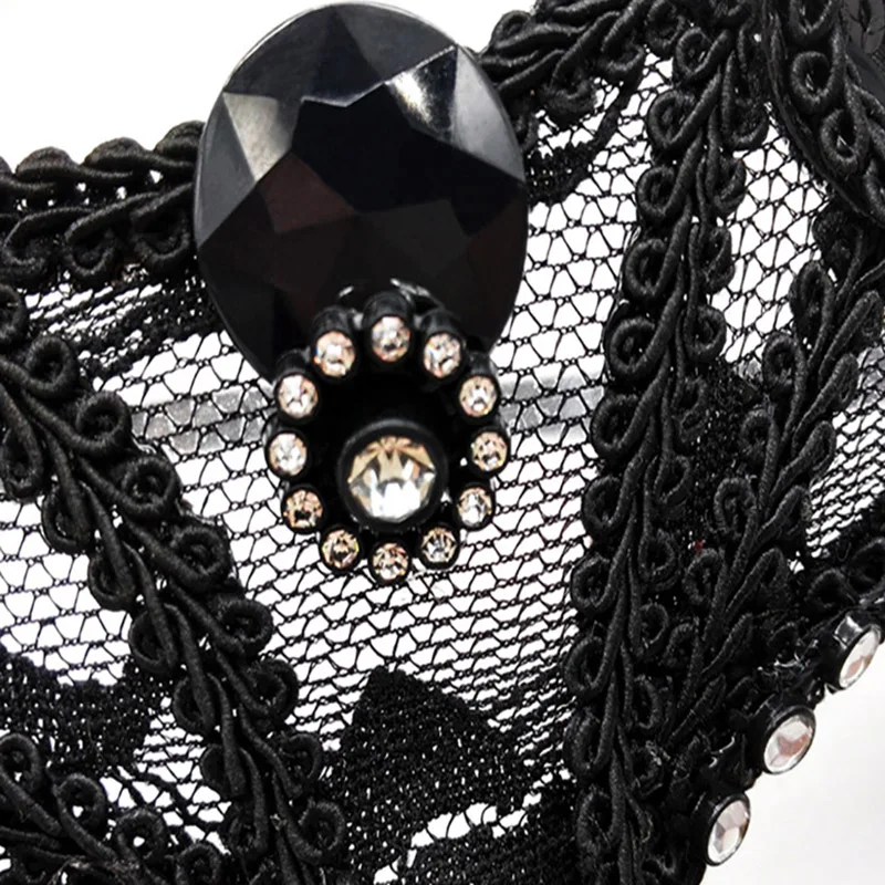 Halloween Cosplay Sexy Fox Mask Lace Eye Mask Animal Mask Half Face Women Sexy Cat Mask For Couple Masquerade Ball Party Game