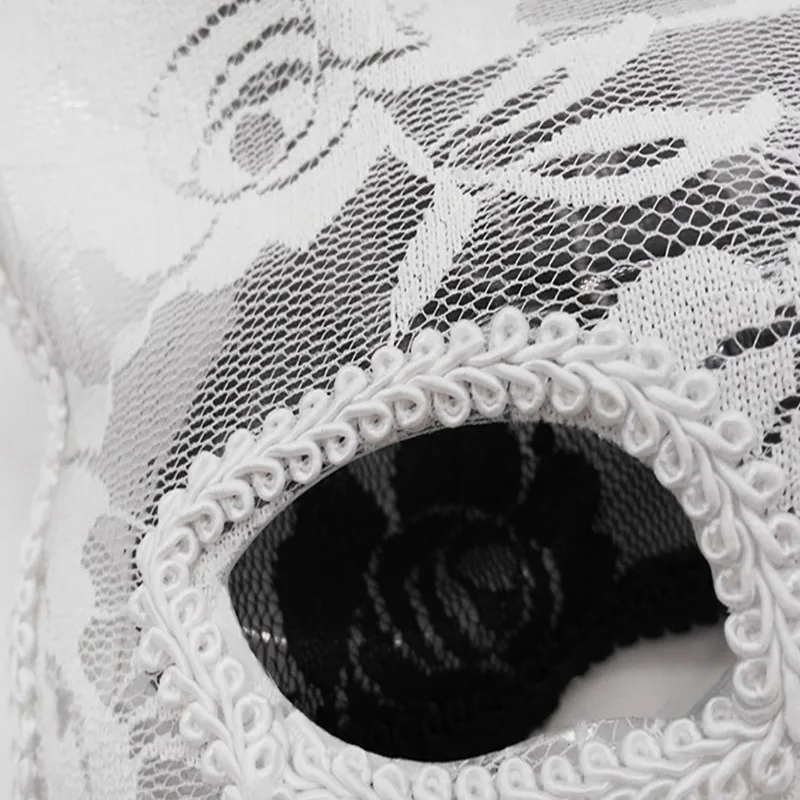 Halloween Cosplay Sexy Fox Mask Lace Eye Mask Animal Mask Half Face Women Sexy Cat Mask For Couple Masquerade Ball Party Game