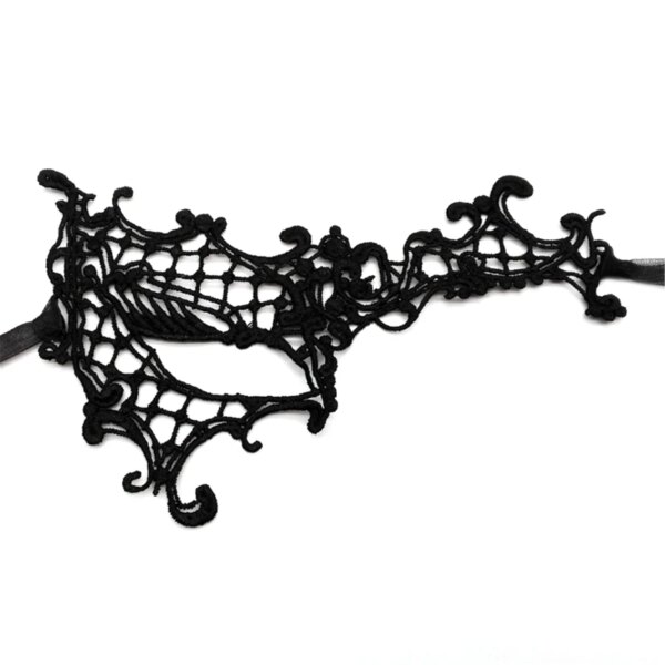 Sexy  Lace Eye Masks Halloween Eye Mask Women  Party Favor Masquerade Mask Half Face Death Dress Up Accessories