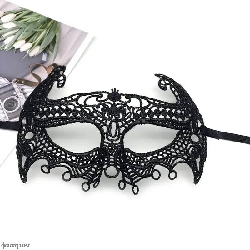 Halloween Mask Sexy Lace Velvet Material Mask Party Prom Costume Masquerade Mask Unisex Halloween Gifts Black Eye Mask Cosplay Halloween Mask Sexy Lace Velvet Material Mask Party Prom Costume Masquerade Mask Unisex Halloween Gifts Black Eye Mask Cosplay