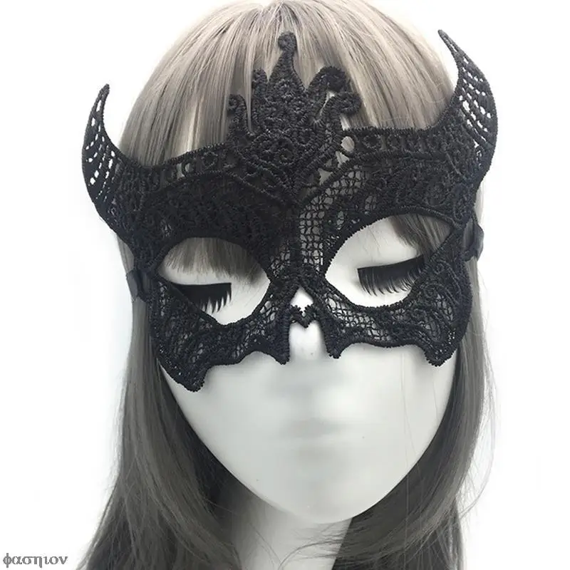 Halloween Mask Sexy Lace Velvet Material Mask Party Prom Costume Masquerade Mask Unisex Halloween Gifts Black Eye Mask Cosplay Halloween Mask Sexy Lace Velvet Material Mask Party Prom Costume Masquerade Mask Unisex Halloween Gifts Black Eye Mask Cosplay