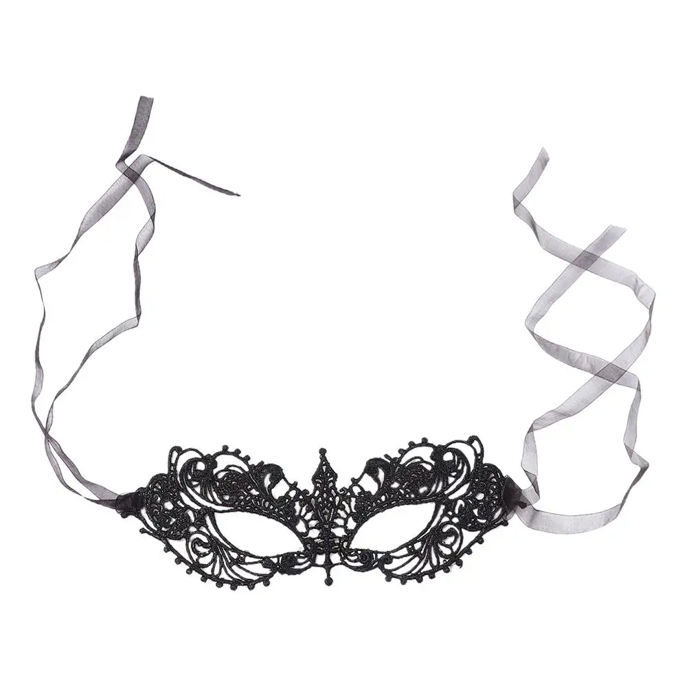 Hollow Lace Masquerade For Women Girl Half-face Mask Princess Makeup Party Cosplay Prom Props Costume Nightclub Queen Eye Mask