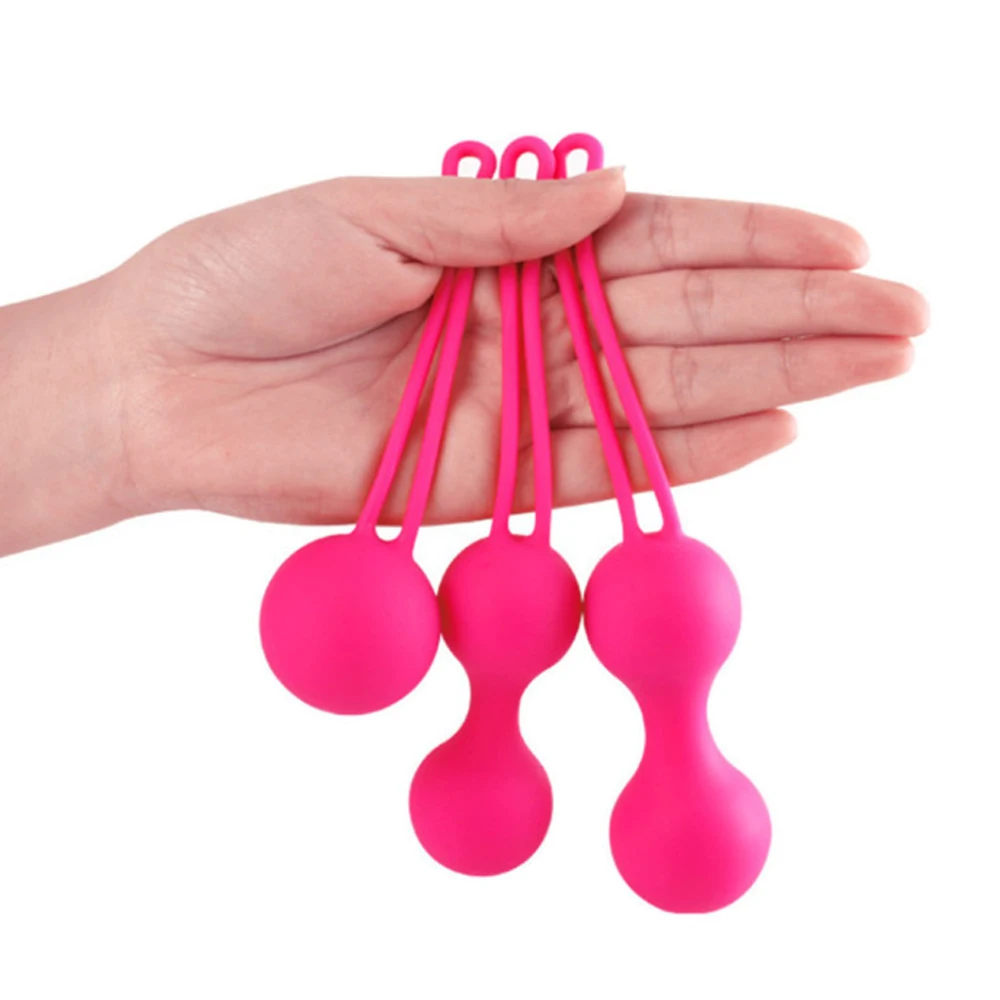 Beads Vaginal Ball Sex Toys for Women Silicone Smart Geisha Kegel Ball Simulator Vagina Chinese Ben Wa Ball Tightening Exerciser