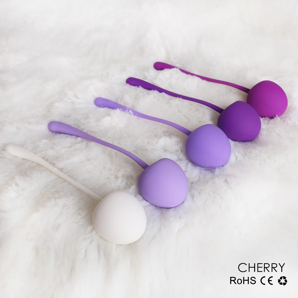 5pcs/set Smart Kegel Balls Vaginal Tighting Exercise Kit Cherry Bolas Chinas Vaginal Ben Wa Balls Vibrators Sex Toys For Woman 5pcs/set Smart Kegel Balls Vaginal Tighting Exercise Kit Cherry Bolas Chinas Vaginal Ben Wa Balls Vibrators Sex Toys For Woman