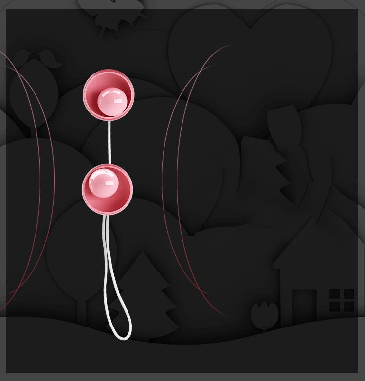 BAILE  Vagina ball  Kegel Ball for women Tight Exercise Ben sex toys for women Wa Geisha Muscle Shrink Sex Toys