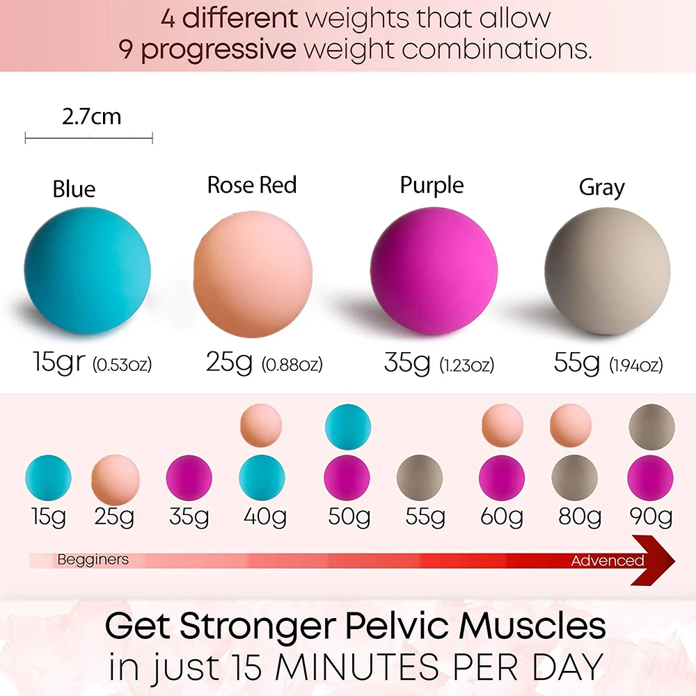 kegel trainer for women Vagina Tighten Exercise Geisha Ball Soft Silicone Kegel Balls Ben Wa Ball Pelvic Floor Muscle simulator kegel trainer for women Vagina Tighten Exercise Geisha Ball Soft Silicone Kegel Balls Ben Wa Ball Pelvic Floor Muscle simulator