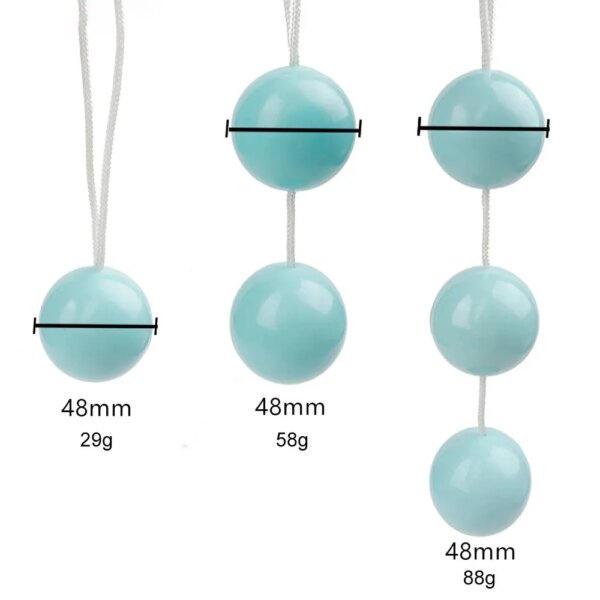 Beads Vaginal Ball Sex Toys for Women Silicone Smart Geisha Kegel Ball Simulator Vagina Chinese Ben Wa Ball Tightening Exerciser