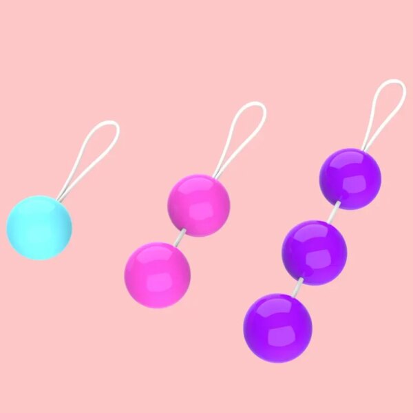 Beads Vaginal Ball Sex Toys for Women Silicone Smart Geisha Kegel Ball Simulator Vagina Chinese Ben Wa Ball Tightening Exerciser