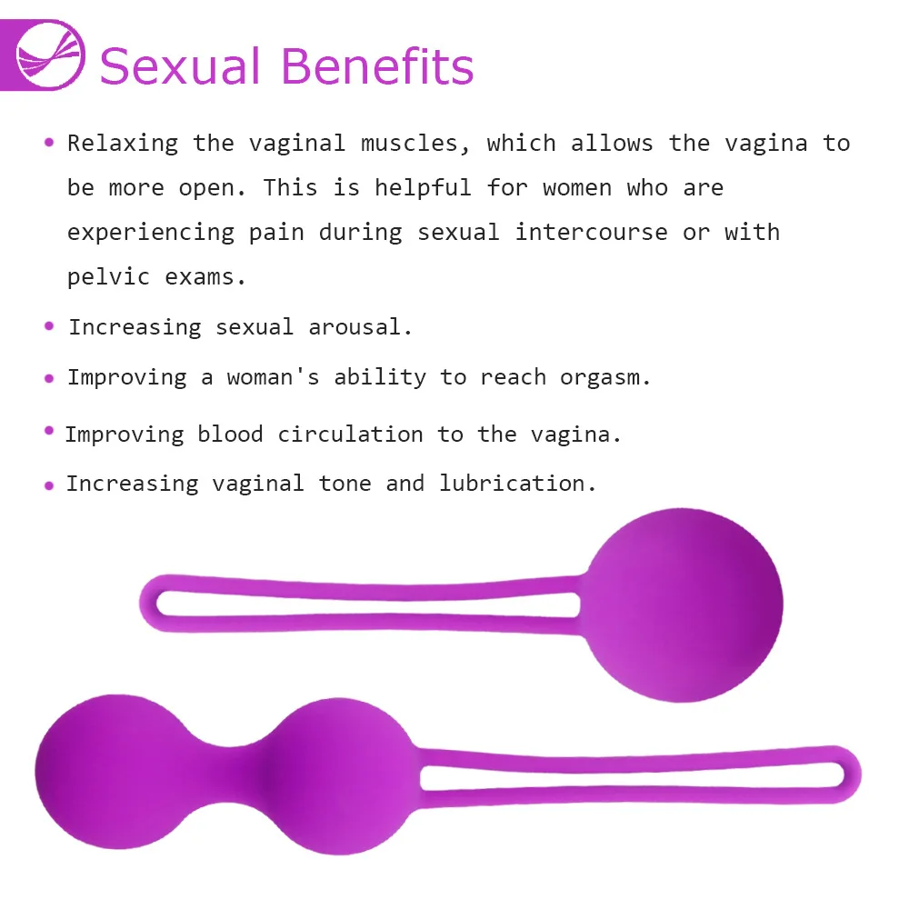 Tighten Ben Wa Vagina Muscle Trainer Kegel Ball Egg Intimate Silicone Smart Kegel Balls Vaginal Chinese Balls Sex Toys For Adult