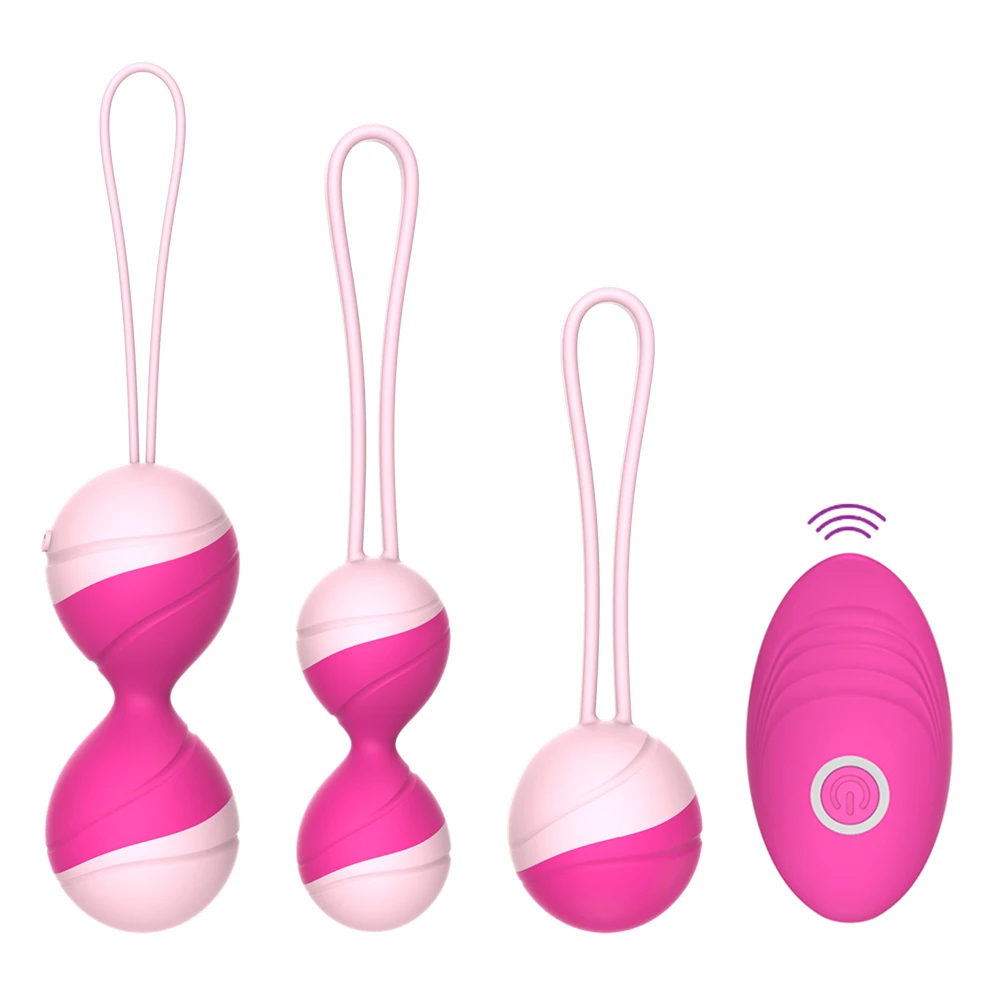 Kegel Balls Vibrator Vibrating Egg Sex Toys For Woman Remote Control Vaginal Tight exercise Ben Wa Geisha Muscle Shrink Sex Toys